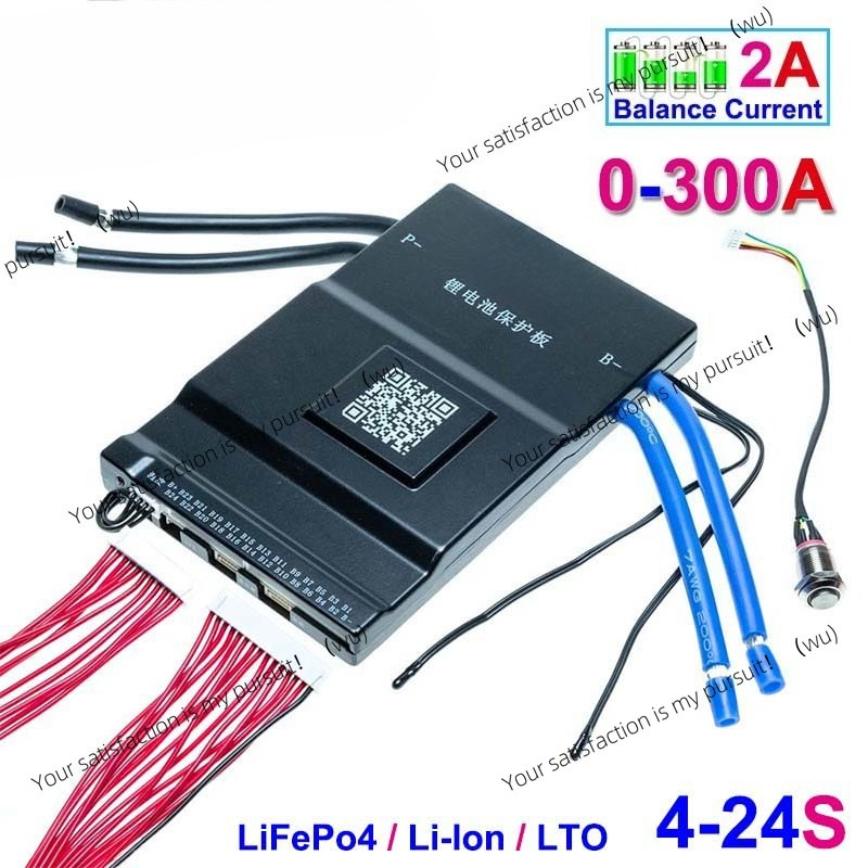 Smart Bms 24S 200A Bluetooth Lifepo4 - แบตเตอรี่สมาร์ทบลูทูธแบบแอคทีฟบาลานซ์ Li-Ion LiFePo4 LTO 4S 8S