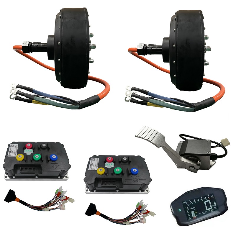 Qs Motor 273 8000W Hub Motor - ชุดแปลงมอเตอร์ฮับไร้แปรงถ่าน QS Motor 273 Dual 8000W