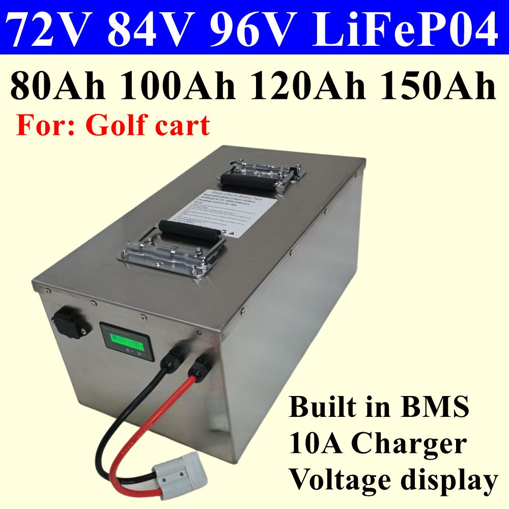 Lifepo4 72V 100Ah Battery Pack Ev - แบตเตอรี่ LIFEPO4 24S 72V 84V 96V