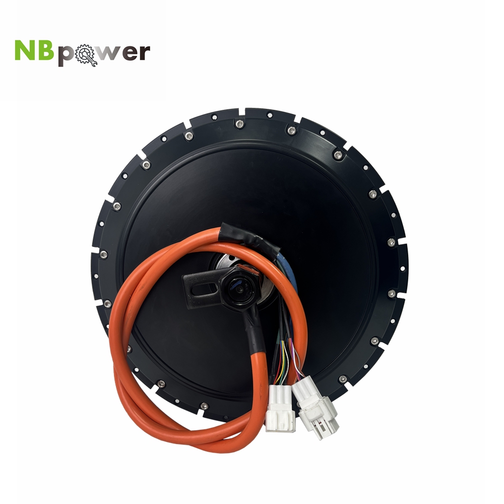 Qs Motor 273 8000W Hub Motor - มอเตอร์ดุมล้อหลังจักรยานไฟฟ้า NBpower 18x22 มม. 40H QS
