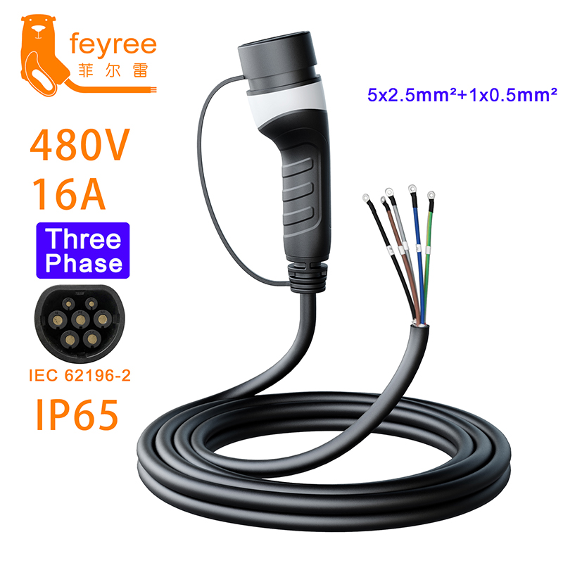Ev Charger Type 2 22Kw 32A 3 Phase - เฟรี 3 เฟส สำหรับรถยนต์ไฟฟ้า ชนิดที่ 2