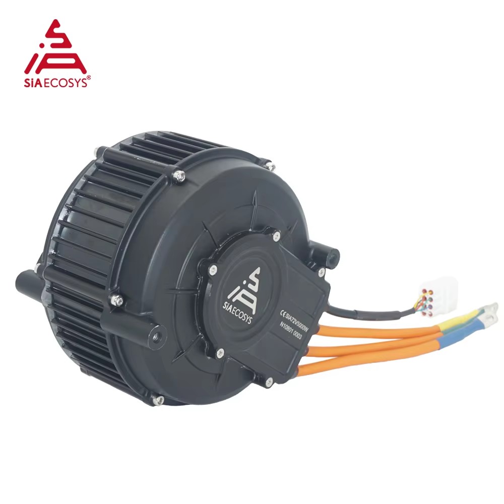 ชุดมอเตอร์ขับเคลื่อนกลาง QS165 - Mid Drive Motor Kit 72V 5000W บทวิจารณ์และราคา