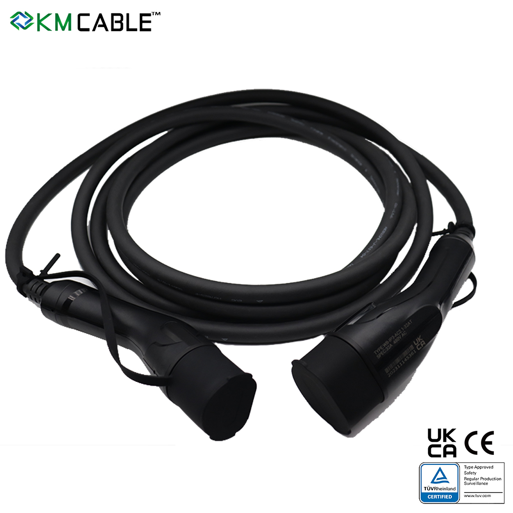 สายชาร์จรถยนต์ไฟฟ้าแบบขายส่ง 2 - Ev Charger Type 2 22Kw 32A 3 Phase บทวิจารณ์และราคา