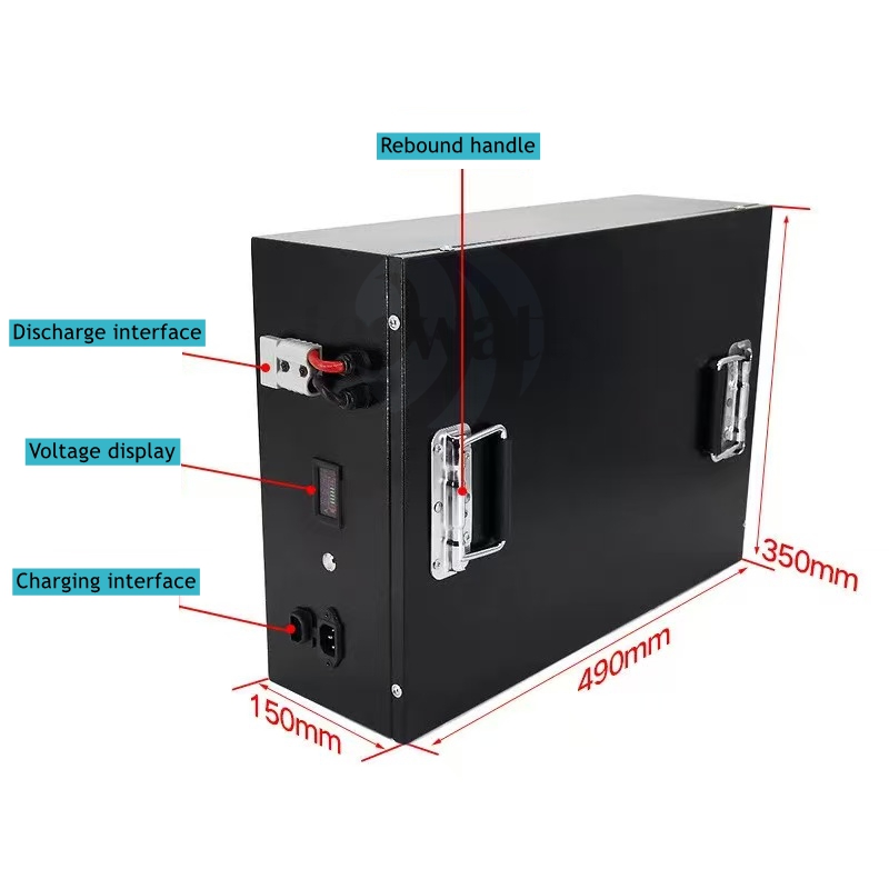 Lifepo4 แบตเตอรี่ 72V พร้อมบลู - Lifepo4 72V 100Ah Battery Pack Ev บทวิจารณ์และราคา