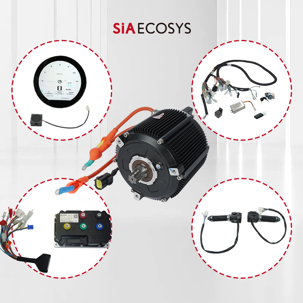 SiAECOSYS D133A-65 5000W 72V ช - Mid Drive Motor Kit 72V 5000W บทวิจารณ์และราคา