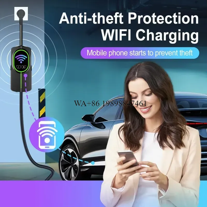 Wmwmnu สำหรับเครื่องชาร์จรถยนต - J1772 Evse 32A Level 2 Charger บทวิจารณ์และราคา