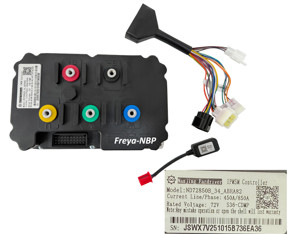 ชุดมอเตอร์ขับเคลื่อนกลาง QS180 - Fardriver Nd72850 Controller บทวิจารณ์และราคา