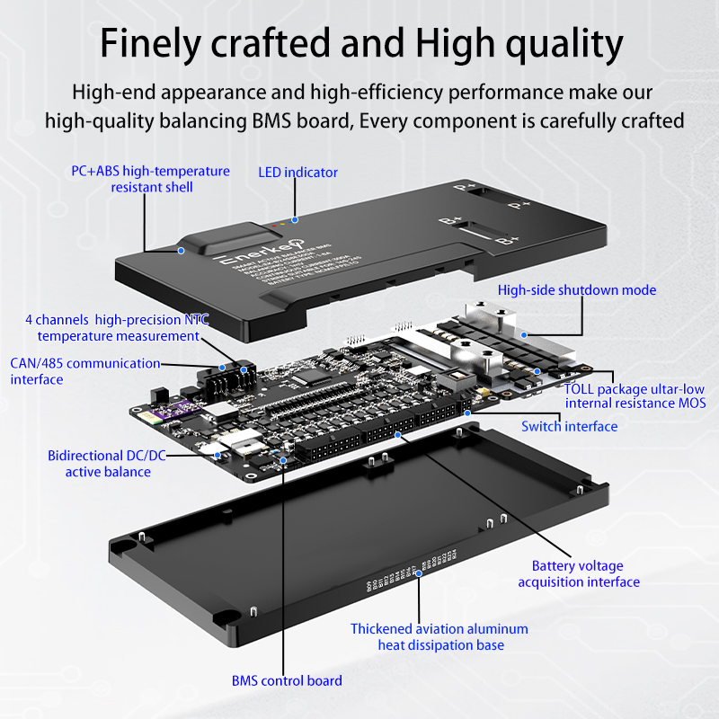 Enerkey Smart BMS 16S-24S 200A - Smart Bms 24S 200A Bluetooth Lifepo4 บทวิจารณ์และราคา