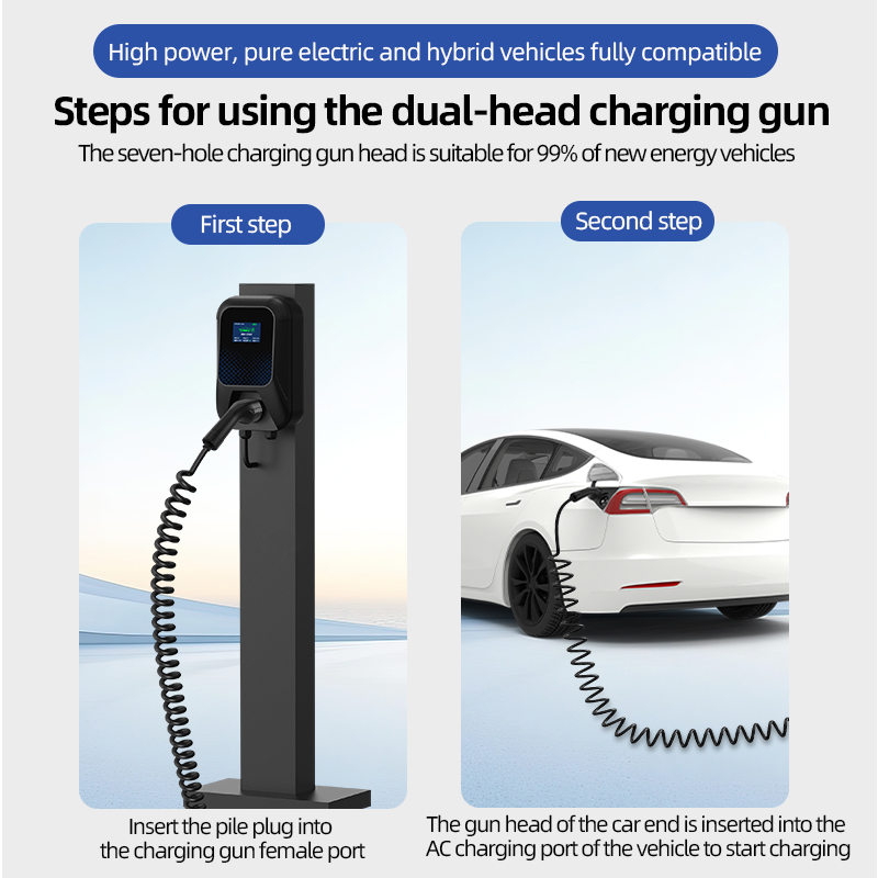 สายชาร์จรถยนต์ไฟฟ้าแบบพกพา Typ - Ev Charger Type 2 22Kw 32A 3 Phase บทวิจารณ์และราคา