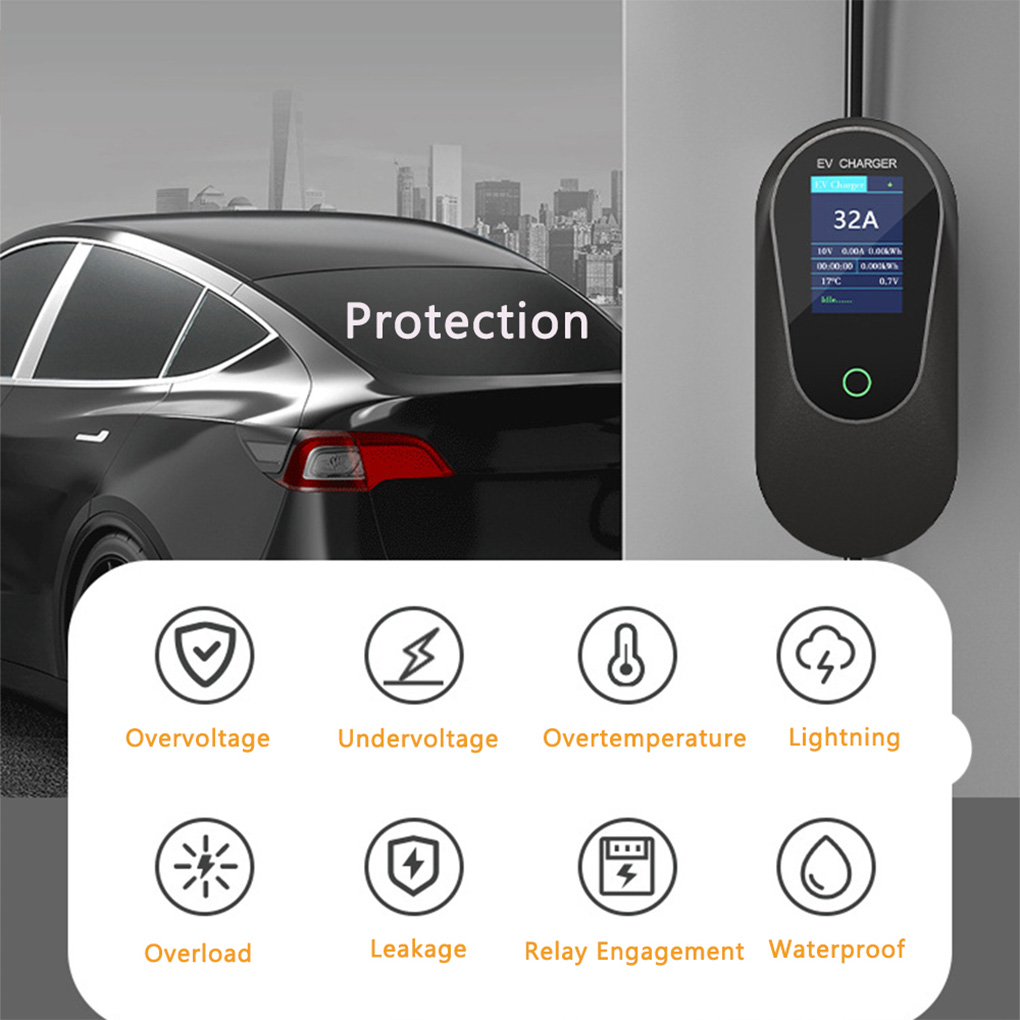 Type-2 แบบพกพา EV Charger 22KW - Ev Charger Type 2 22Kw 32A 3 Phase บทวิจารณ์และราคา