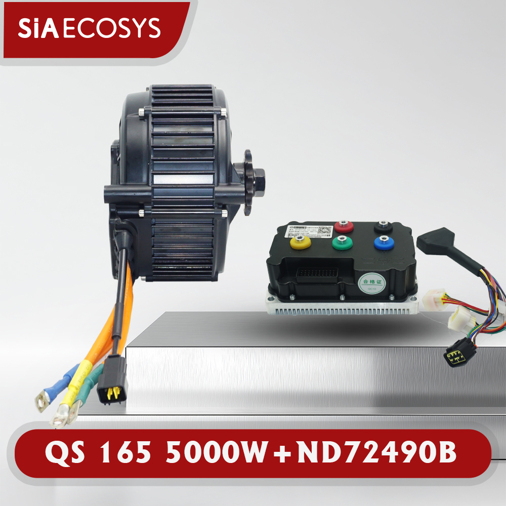 ชุดมอเตอร์ขับเคลื่อนกลางสำหรับ - Mid Drive Motor Kit 72V 5000W บทวิจารณ์และราคา