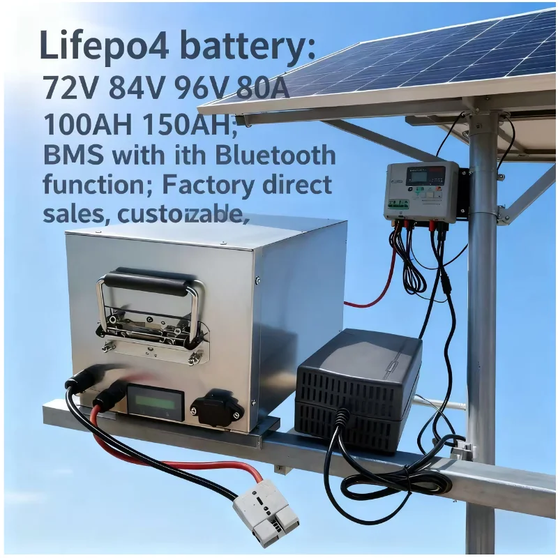 ชุดแบตเตอรี่ LIFEPO4 พร้อมระบบ - Lifepo4 72V 100Ah Battery Pack Ev บทวิจารณ์และราคา