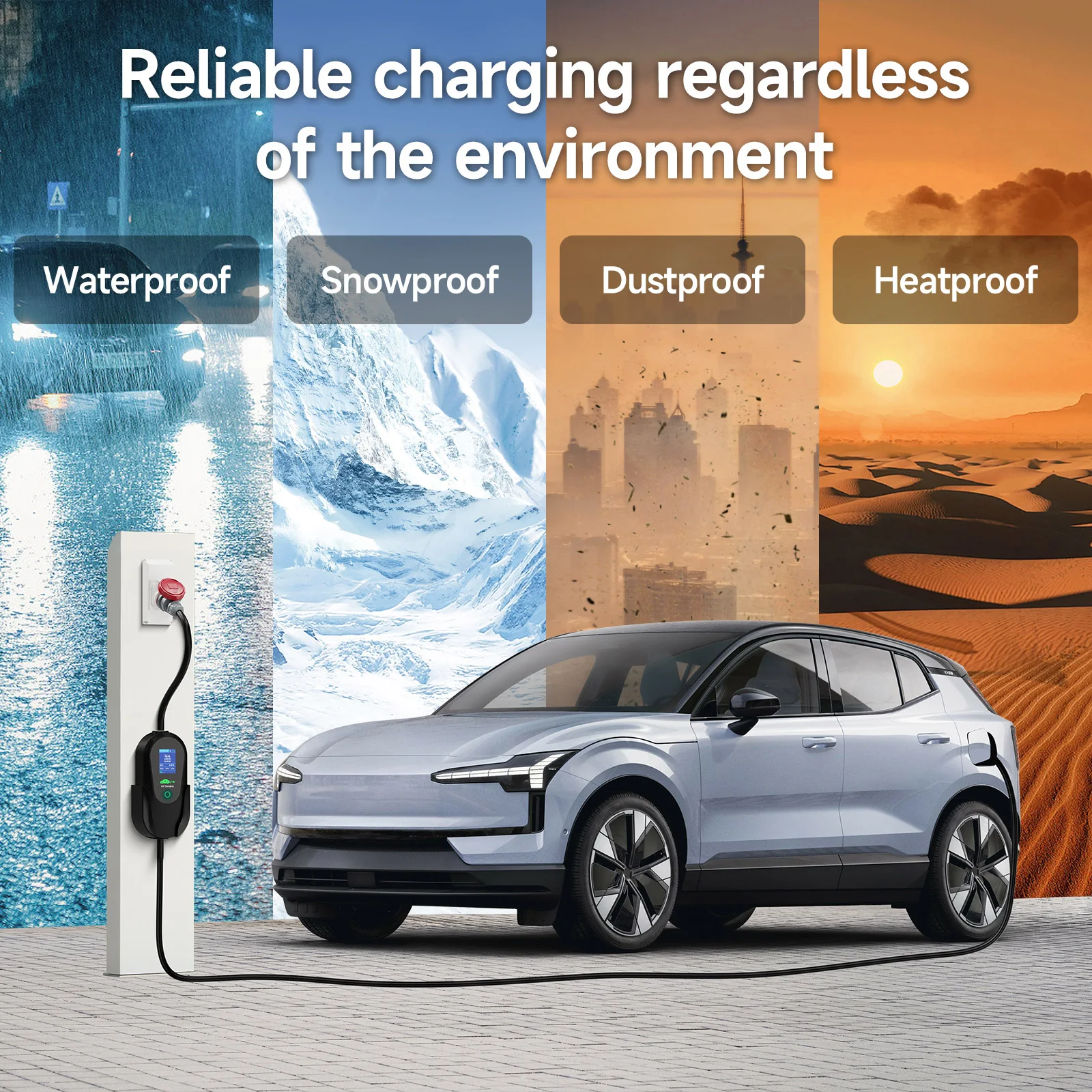 Puppyfc แบบพกพา 11KW EV Charge - Type 2 Portable Ev Charger 11Kw Cee บทวิจารณ์และราคา
