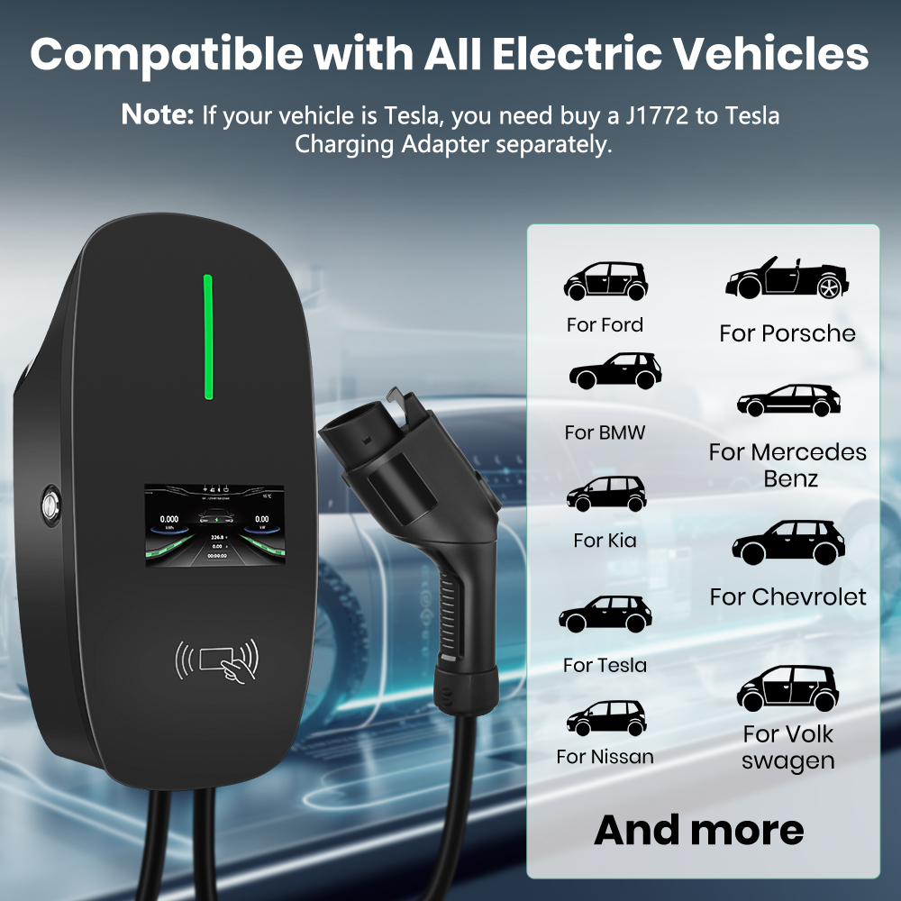 เครื่องชาร์จรถยนต์ไฟฟ้า Junsun - J1772 Evse 32A Level 2 Charger บทวิจารณ์และราคา