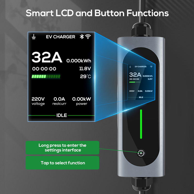 เครื่องชาร์จรถยนต์ไฟฟ้า Ovrod  - Type 2 Portable Ev Charger 11Kw Cee บทวิจารณ์และราคา