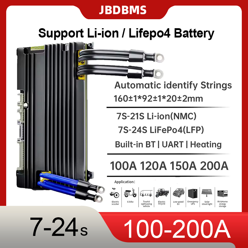 JBD BMS 16S 48V Lifepo4 200A ร - Smart Bms 24S 200A Bluetooth Lifepo4 บทวิจารณ์และราคา