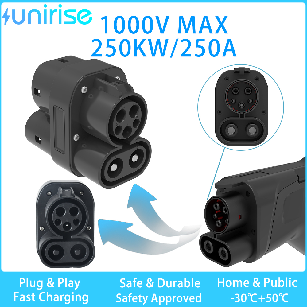 อะแดปเตอร์ชาร์จรถยนต์ไฟฟ้า CCS - Ccs2 Fast Charging Socket 250A บทวิจารณ์และราคา