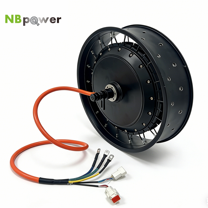มอเตอร์ล้อจักรยานไฟฟ้า NBpower - Qs Motor 273 8000W Hub Motor บทวิจารณ์และราคา