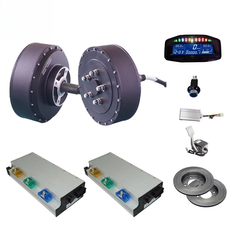 ชุดแปลงมอเตอร์ล้อ QS Motor 800 - Qs Motor 273 8000W Hub Motor บทวิจารณ์และราคา