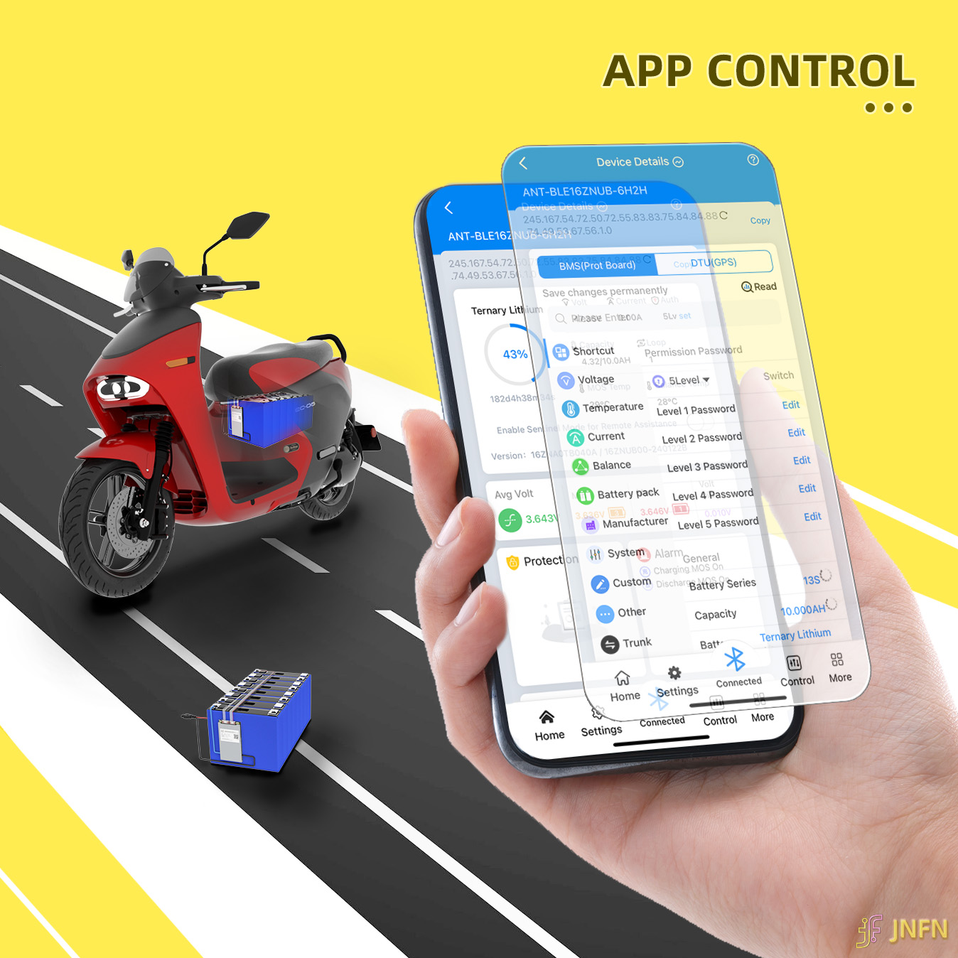 บอร์ดป้องกันแบตเตอรี่ Ant Blue - Smart Bms 24S 200A Bluetooth Lifepo4 บทวิจารณ์และราคา