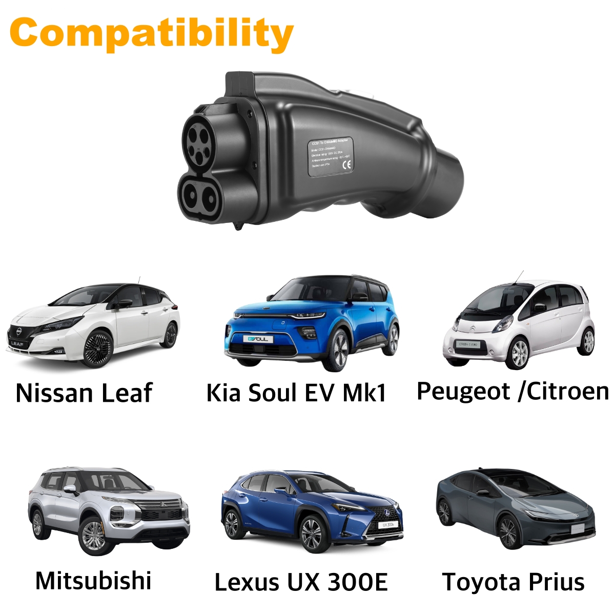 อะแดปเตอร์ EVcharger4U CCS1 เป - Chademo To Ccs Combo 1 Adapter บทวิจารณ์และราคา