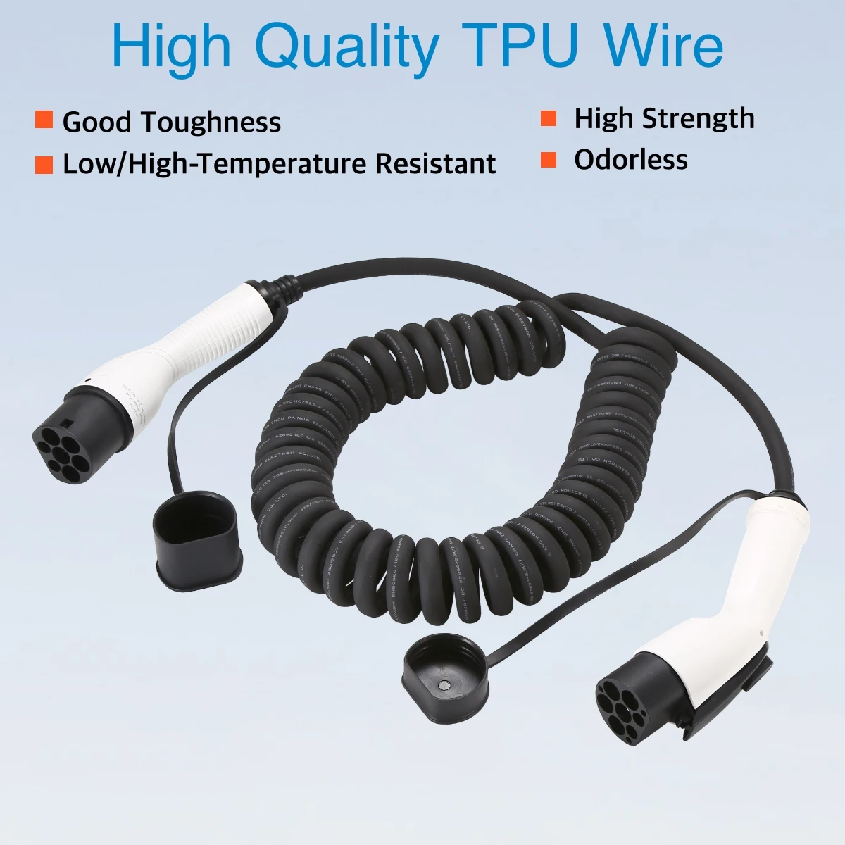 EVcharger4U 5 M/7 M เกลียว EV  - Ev Charger Type 2 22Kw 32A 3 Phase บทวิจารณ์และราคา