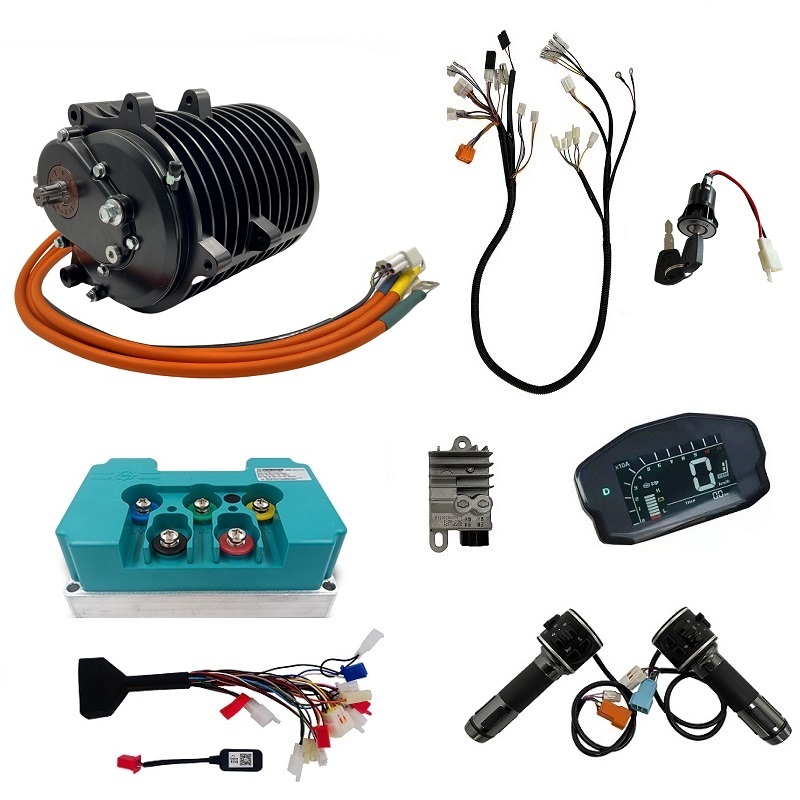 QS138 70H V3 3000W แรงบิดสูงกล - Fardriver Nd72850 Controller บทวิจารณ์และราคา