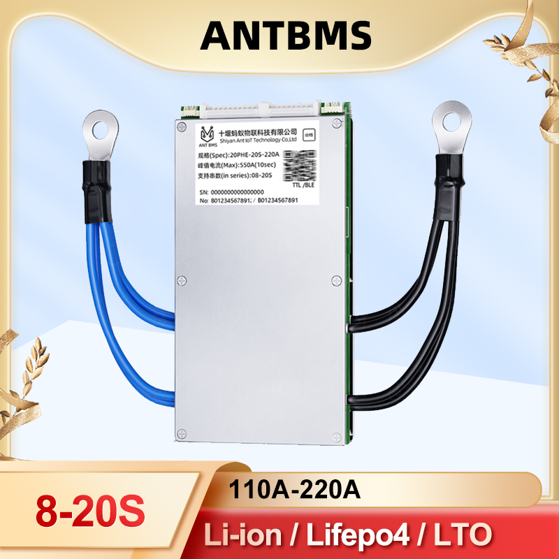 ระบบจัดการแบตเตอรี่อัจฉริยะ AN - Smart Bms 24S 200A Bluetooth Lifepo4 บทวิจารณ์และราคา