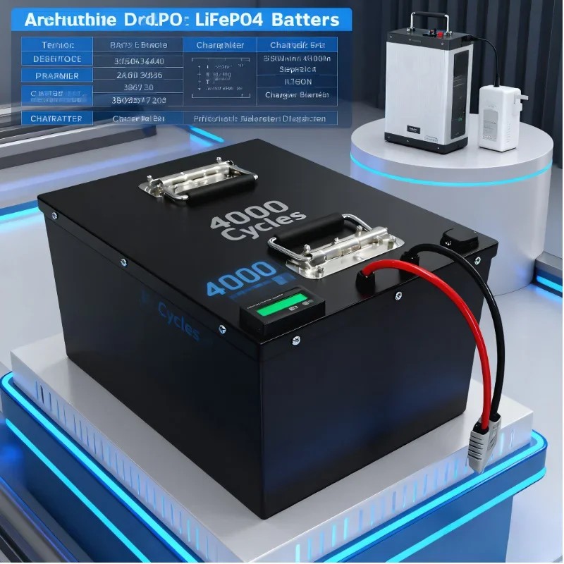 ชุดแบตเตอรี่ LIFEPO4 พร้อมระบบ - Lifepo4 72V 100Ah Battery Pack Ev บทวิจารณ์และราคา